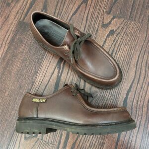 Mephisto Peppo Brown Leather Norwegian Welt Lace-Up Shoes Men’s EUR 9.5 / US 10